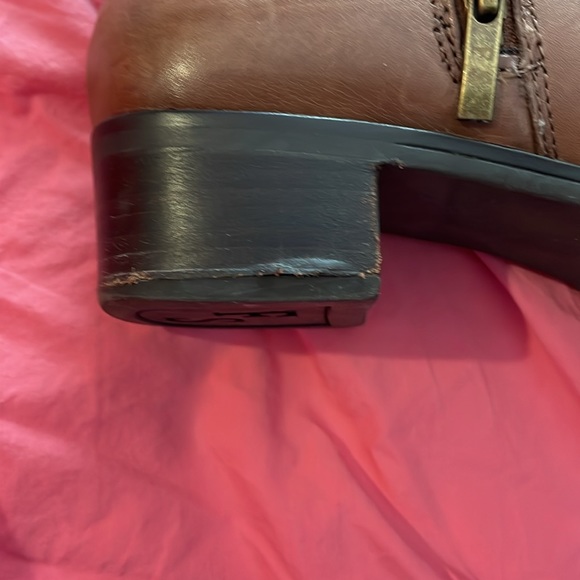 Franco Sarto size 7 brown leather riding boots - Picture 7 of 11